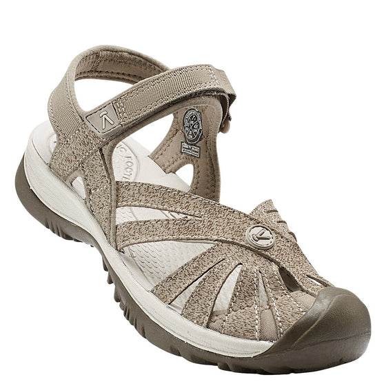 Keen Women's Rose Sandal - Brindle/Shitake 1016729 - ShoeShackOnline