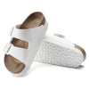 Brikenstock Papillio Women's Arizona Grooved Sandal - White 1018581