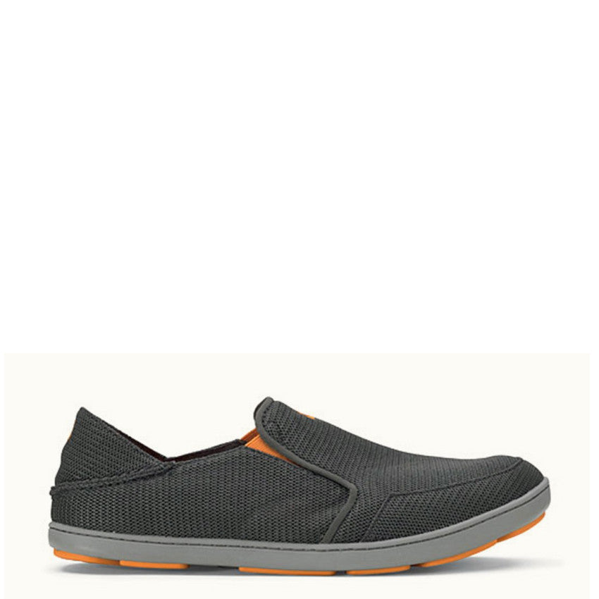 Olukai Men's Nohea Mesh Slip On - Dark Shadow 10188-4242 - ShoeShackOnline
