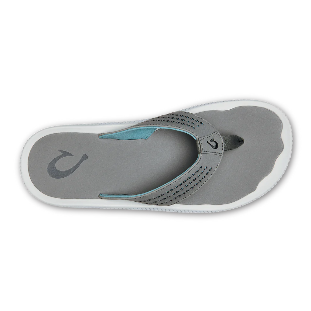 OluKai Men's Ulele Flip Flop - Stone/Stone 10435-4Q4Q