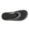 OluKai Men's Ulele Flip Flop - Dark Shadow/Black 10435-6C40