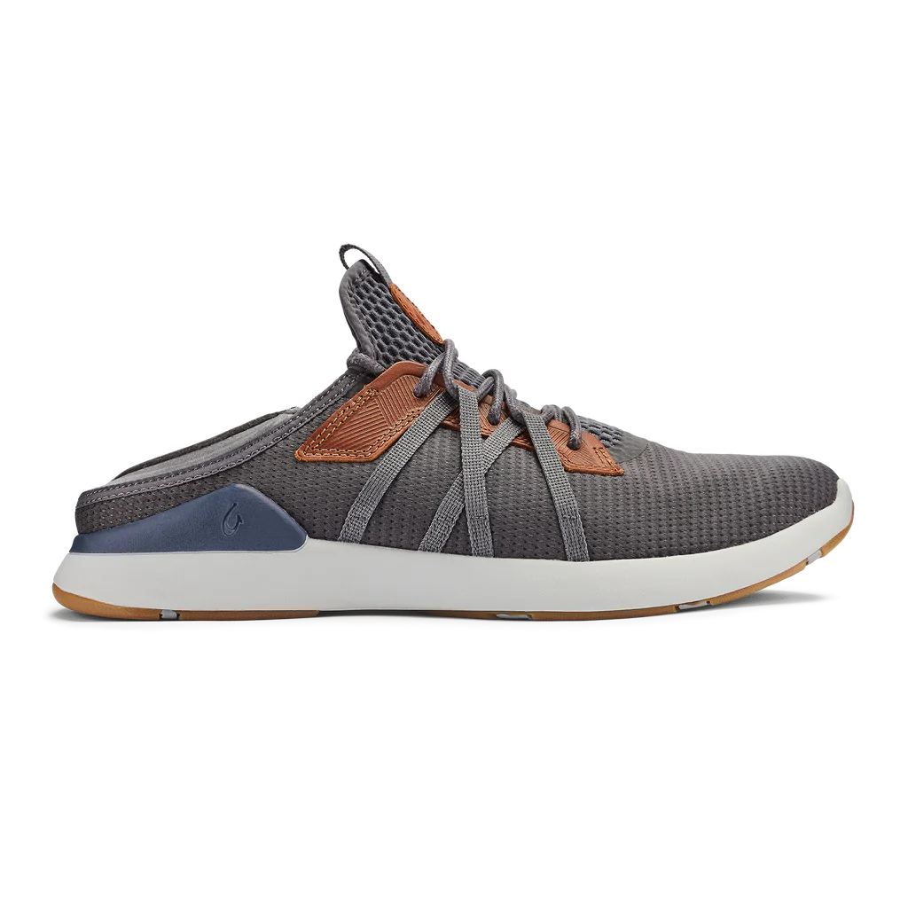 Olukai Men's Mio Li Casual Sneaker - Pavement/Vintage Indigo 10440-PVVI