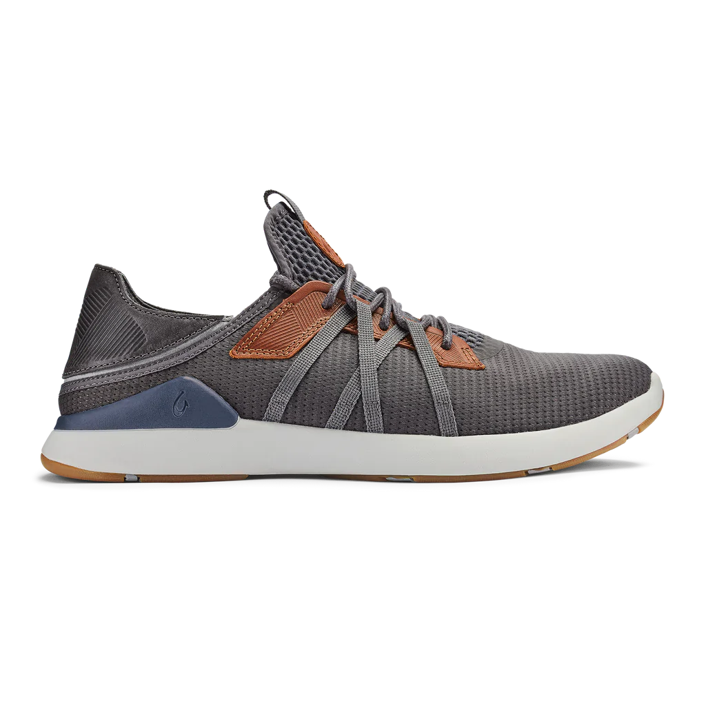 Olukai Men's Mio Li Casual Sneaker - Pavement/Vintage Indigo 10440-PVVI