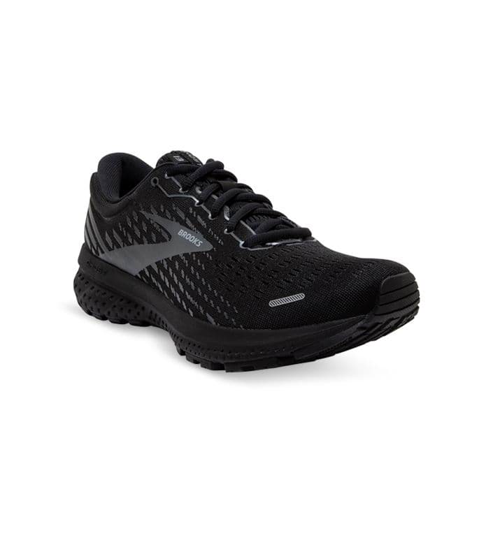Brooks Men's Ghost 13 Running Shoe - Black/Black 1103481D072