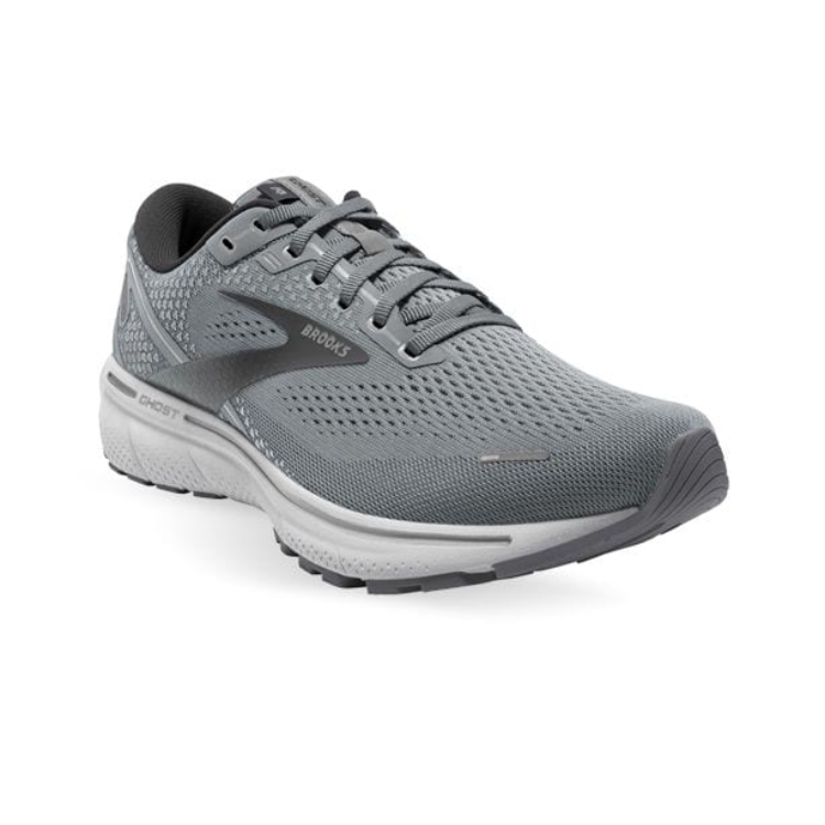 Brooks Men s Ghost 14 Running Shoe Grey Alloy Oyster