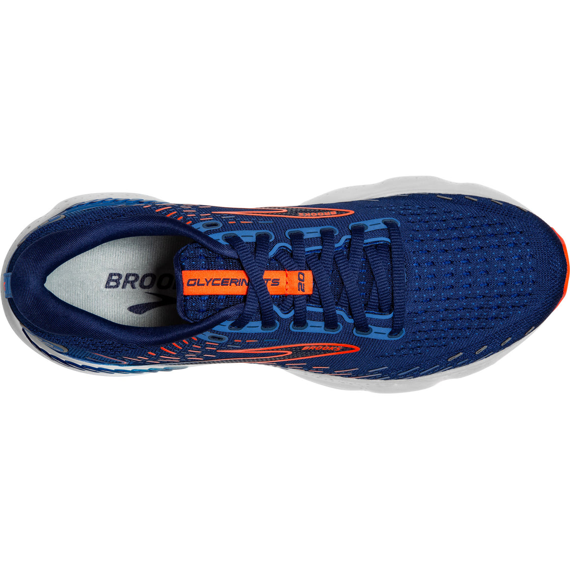 Brooks Men's Glycerin GTS 20 Running Shoe - Blue Depths/Palace