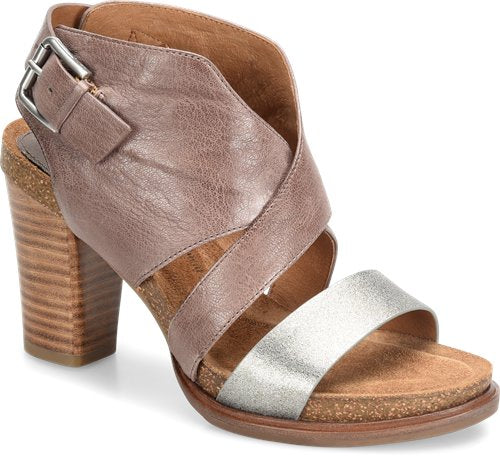 Sofft Women's Christine Heeled Sandal - Beta Grey/Anthracite 1109808