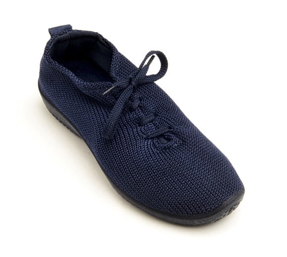 Arcopedico Women's LS Knit "Shocks" Comfort Shoe 1151 Navy