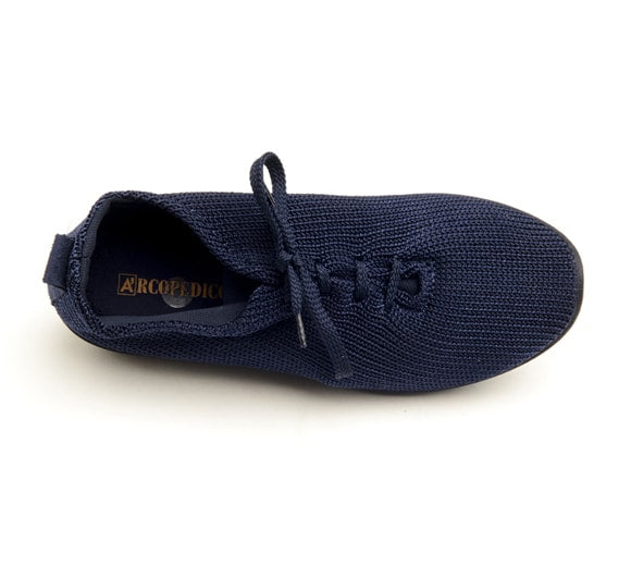 Arcopedico Women's LS Knit "Shocks" Comfort Shoe - Navy 1151