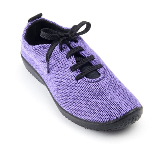 Arcopedico Women's LS Knit "Shocks" Comfort Shoe - Violet 1151