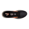 Brooks Women's Launch 7 Running Shoe - Ebony/Black/Cantaloupe 1203221B027