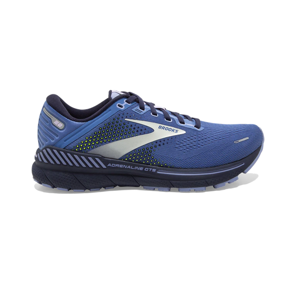 Brooks Women's Adrenaline GTS 22 Running Shoe - Blue/Purple/Nightlife 1203531B467