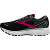 Brooks Women's Ghost 14 Running Shoe - Black/Pink/Yucca 1203561B013