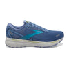 Brooks Women's Ghost 14 Running Shoe - Blue/Ocean/Oyster 1203561B456