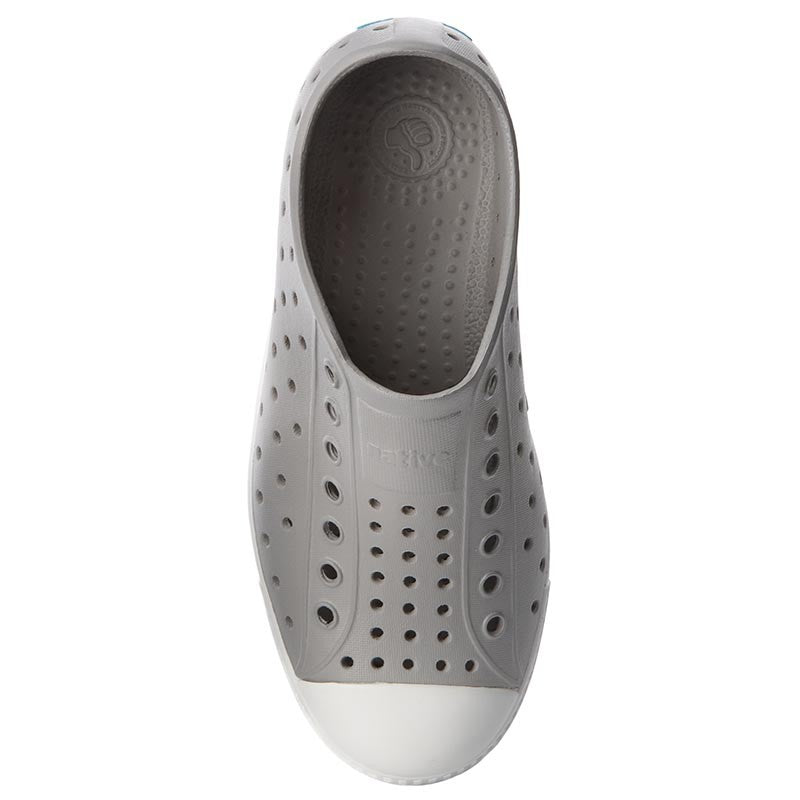 Native Junior's Jefferson Sneaker - Pigeon Grey/Shell White 12100100-1501 - ShoeShackOnline