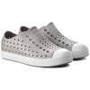 Native Junior's Jefferson Sneaker - Pigeon Grey/Shell White 12100100-1501 - ShoeShackOnline