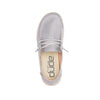 Hey Dude Youth Wendy Canvas Slip On Shoe - Sparkling Silver Peach 130123920