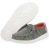 Hey Dude Youth Wendy Canvas Slip On Shoe - Peacock Pink 130128341