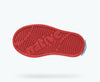 Native Junior's Jefferson Sneaker - Torch Red/Shell White 12100100-6400