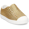 Native Kid's Jefferson Bling Sneaker - Gold Bling/Shell White 13100112-7101 - ShoeShackOnline