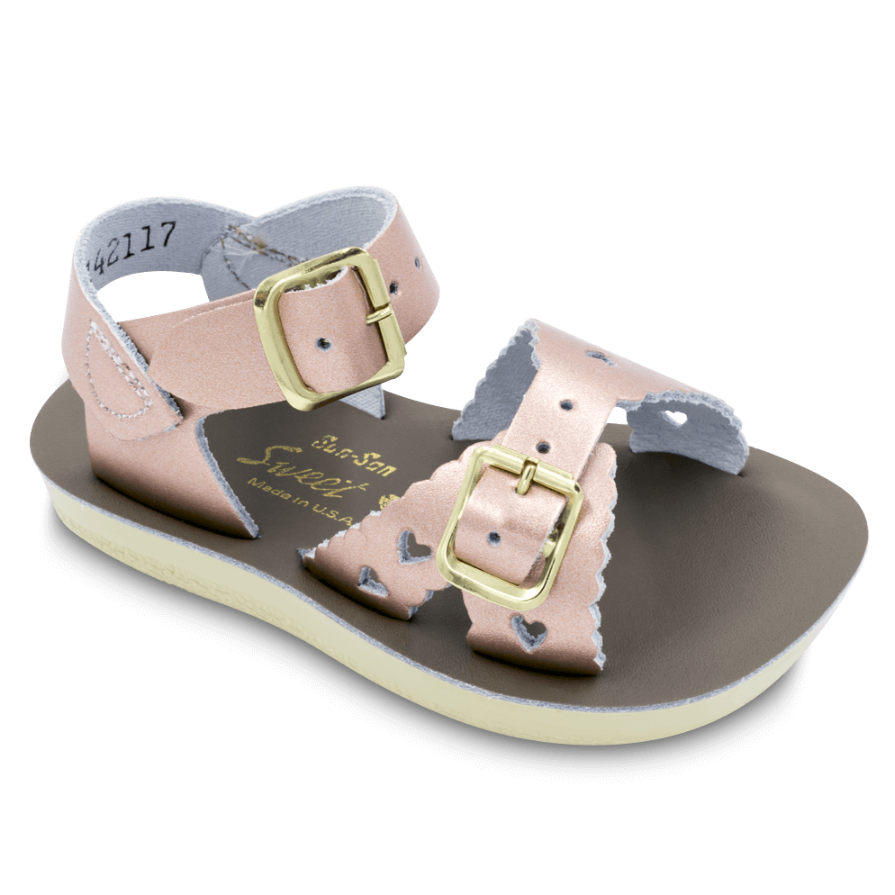 Sun San Toddler's Sweetheart Sandal - Rose Gold 1421
