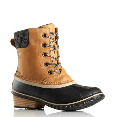 Sorel Women's Slimpack 2 Lace Duck Boot - Elk/Black 1702251-286 - ShoeShackOnline