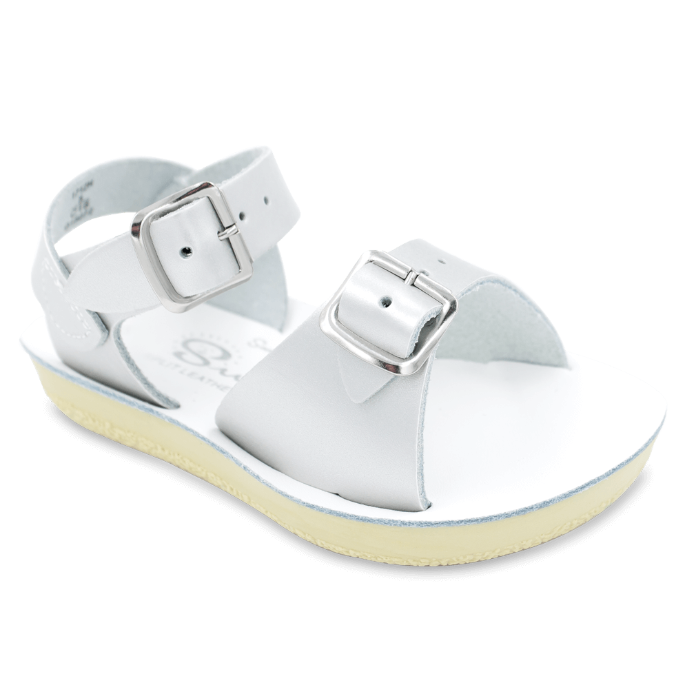 Sun San Toddler's Surfer Sandal - Silver 1712