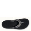 Olukai Women's 'Ohana Sandal - Pewter/Black 20110-7340 - ShoeShackOnline