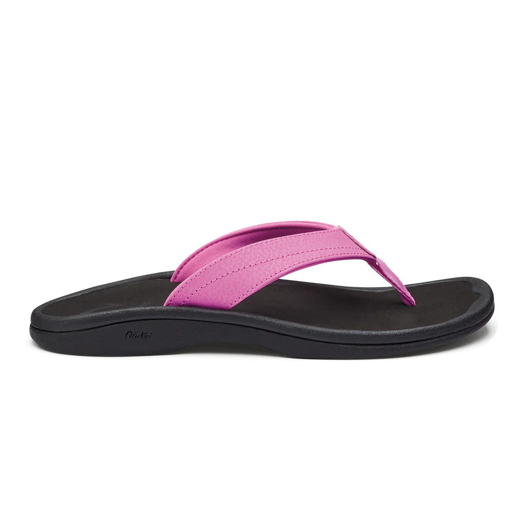 Olukai Women's 'Ohana Sandal - Dragon Fruit/Black 20110-DU40