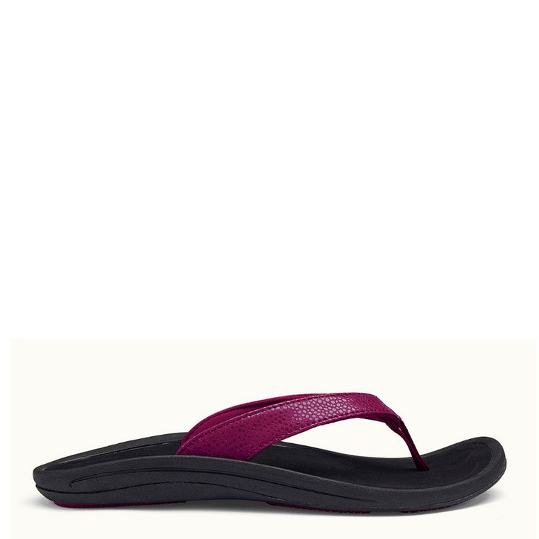 Olukai Women's Kulapa Kai Sandal - Pokeberry/Black 20198-PB40 - ShoeShackOnline