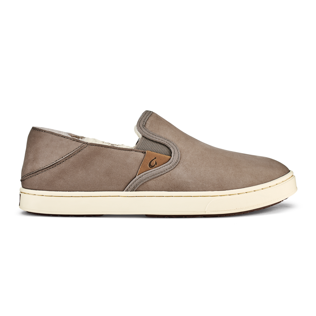 Olukai pehuea shops leather slip on