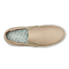 Olukai Women's Ki'ihele 'Ili Leather Slip On Shoe - Beige/Beige 20471-3S3S