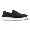 Olukai Women's Ki'ihele 'Ili Leather Slip On Shoe - Black/Black 20471-4040
