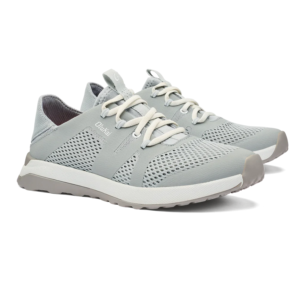 Olukai Women's Huia Sneaker - Pale Grey/Pale Grey 20492-PGPG