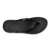 Olukai Women's Puawe Flip Flop - Black/Black 20498-4040