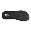 Olukai Women's Puawe Flip Flop - Black/Black 20498-4040