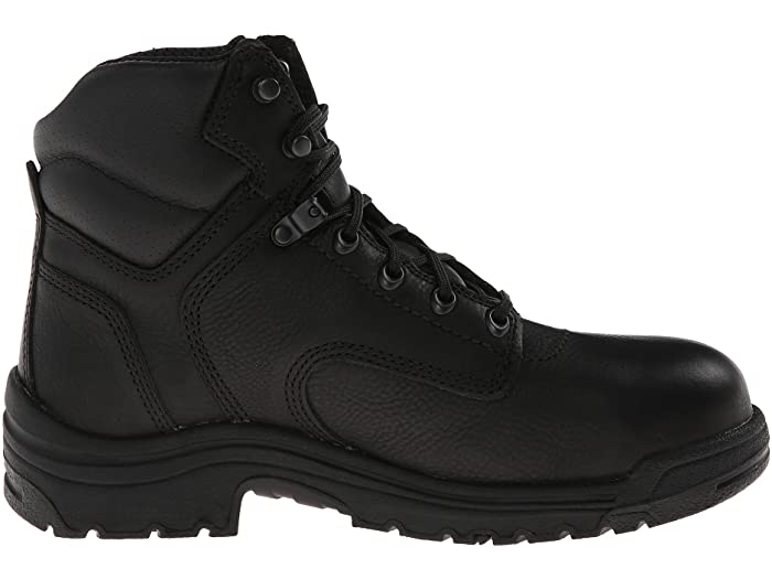 Timberland Pro Men's 6" Titan Alloy Toe Work Boot - Black 26064 - ShoeShackOnline