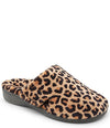Vionic Women's Gemma Mule Slippers - Natural Leopard 26GEMMA - ShoeShackOnline