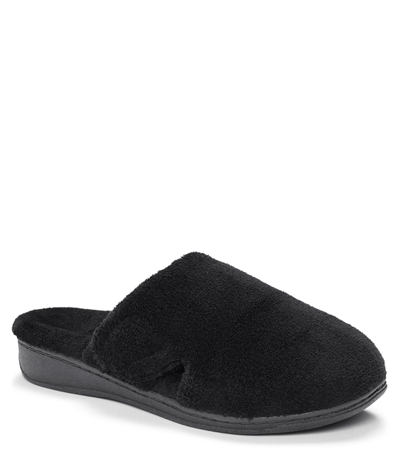 Vionic Women's Gemma Mule Slippers - Black 26GEMMA - ShoeShackOnline