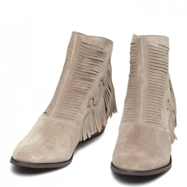 Yellow Box Women's Letty Boot - Taupe 28713 - ShoeShackOnline