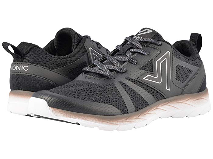 Vionic Women's Brisk Miles Sneaker - Black 335Miles - ShoeShackOnline
