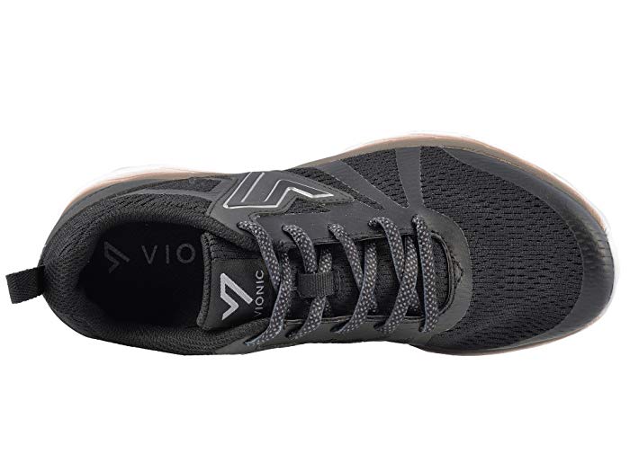 Vionic Women's Brisk Miles Sneaker - Black 335Miles - ShoeShackOnline