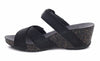 Dansko Women's Susie Platform Wedge Sandal - Black 3420360200