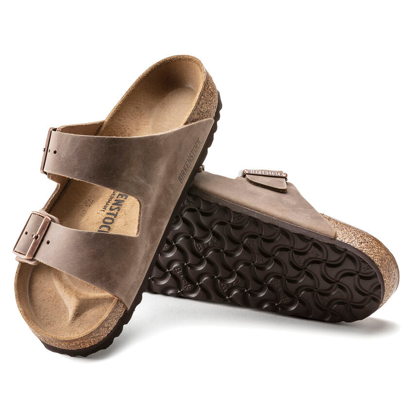Birkenstock Arizona - Tobacco Brown | Oiled Leather - 352201