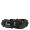 Skechers Women's Reggae Trailway Sandal - Black 40798 - ShoeShackOnline