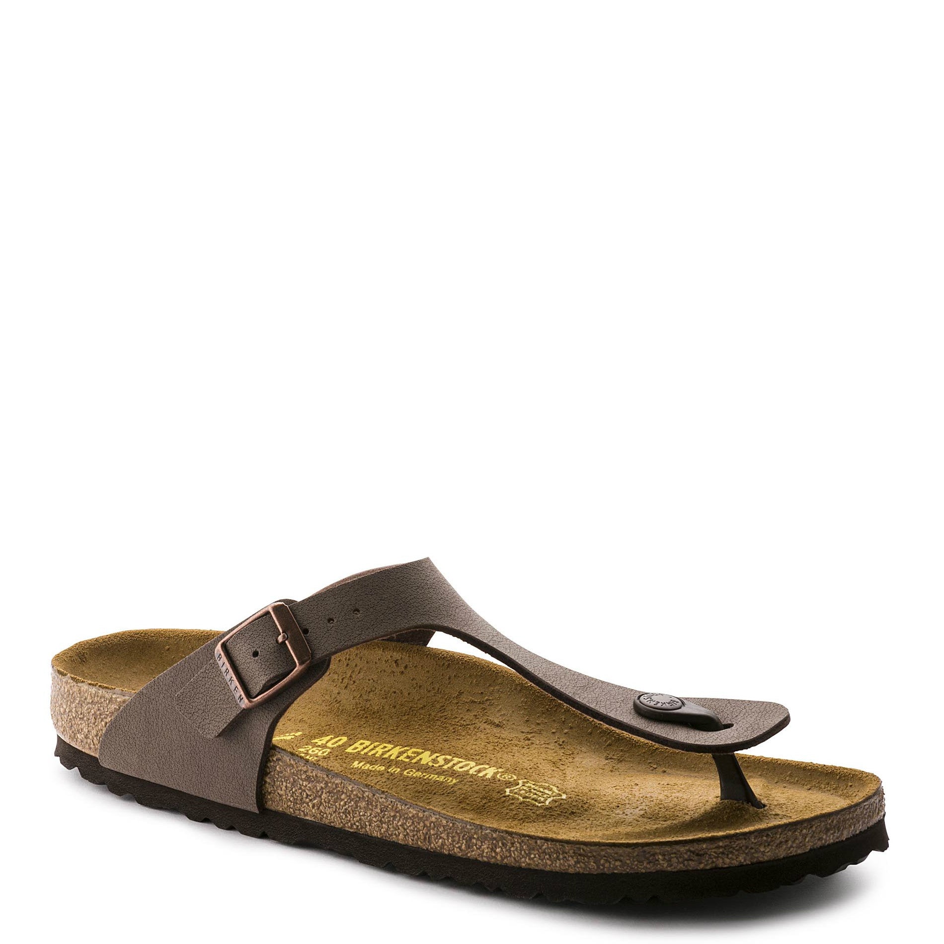 Birkenstock Women's Gizeh - Mocha | Birko-Flor 043751 - ShoeShackOnline