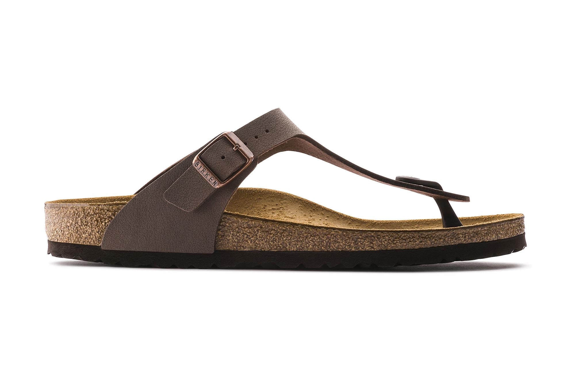 Birkenstock Women's Gizeh - Mocha | Birko-Flor 043751 - ShoeShackOnline