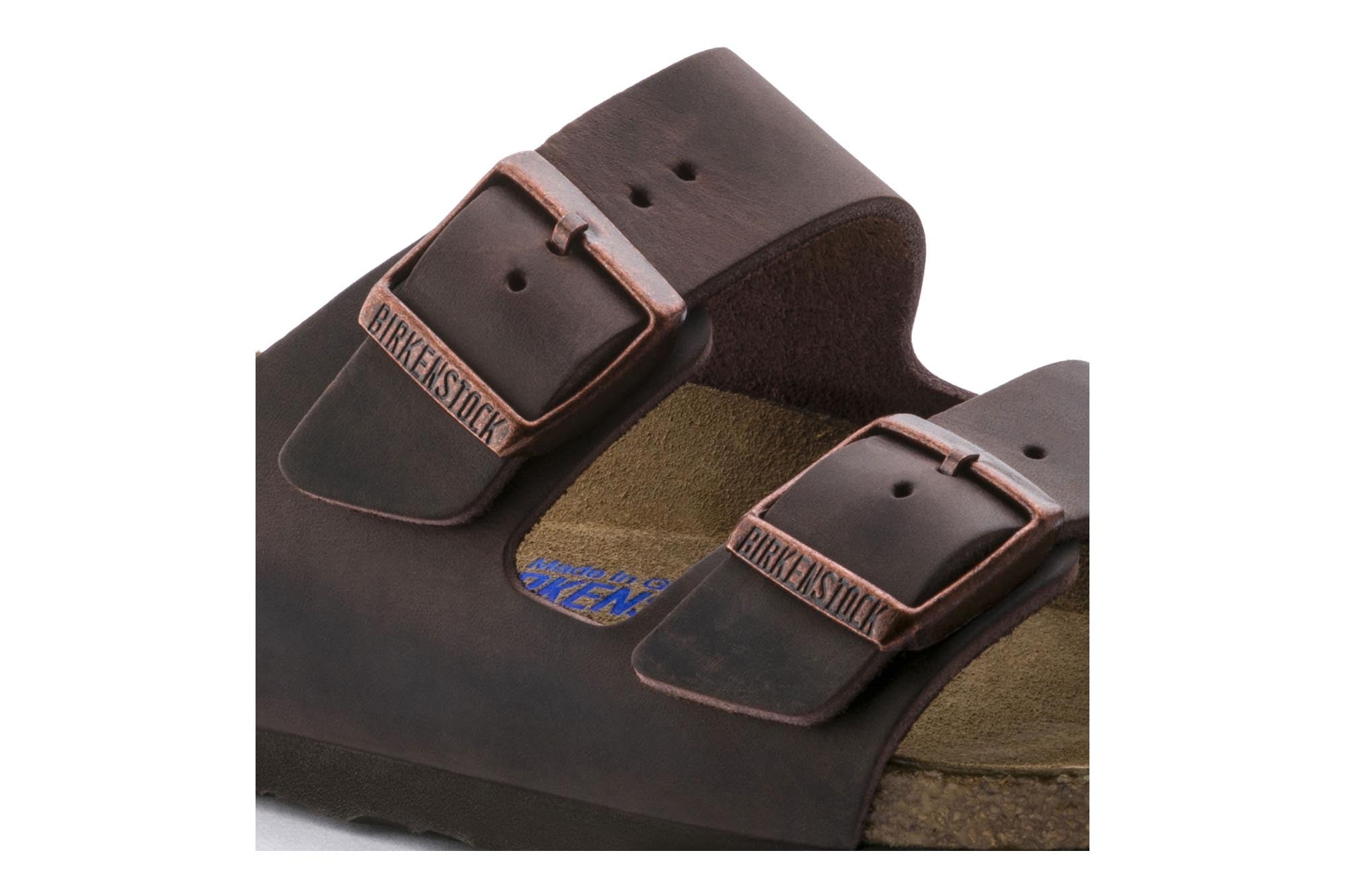 Birkenstock Arizona Soft Footbed - Habana | Oiled Leather 452761 - ShoeShackOnline