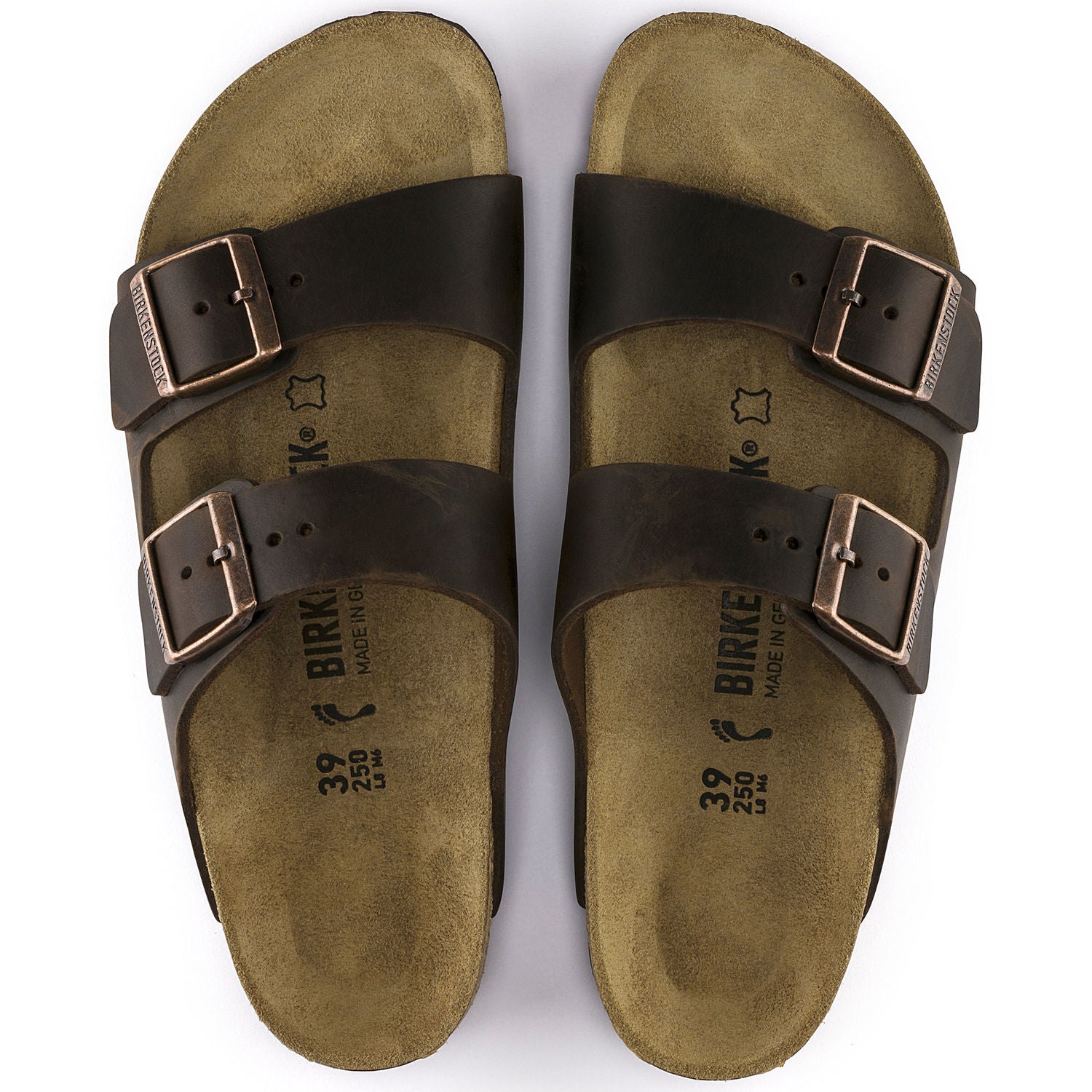Birkenstock Arizona - Habana | Oiled Leather 052531 - ShoeShackOnline