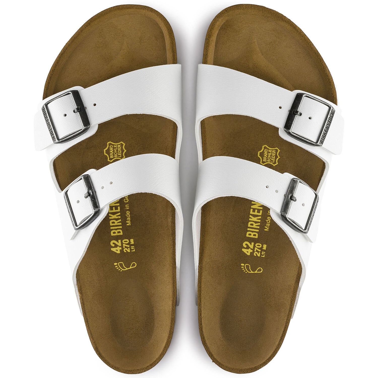 Birkenstock Arizona Birko-Flor Sandal - White